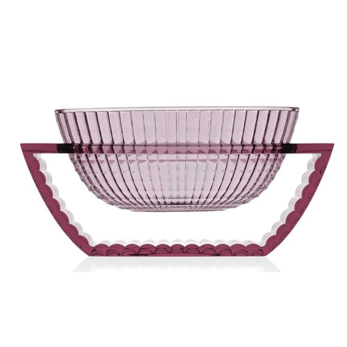 U Shine Pink Glass Vase - Elegant Floral Centerpiece for Wedding, Home Decor & Table Arrangements