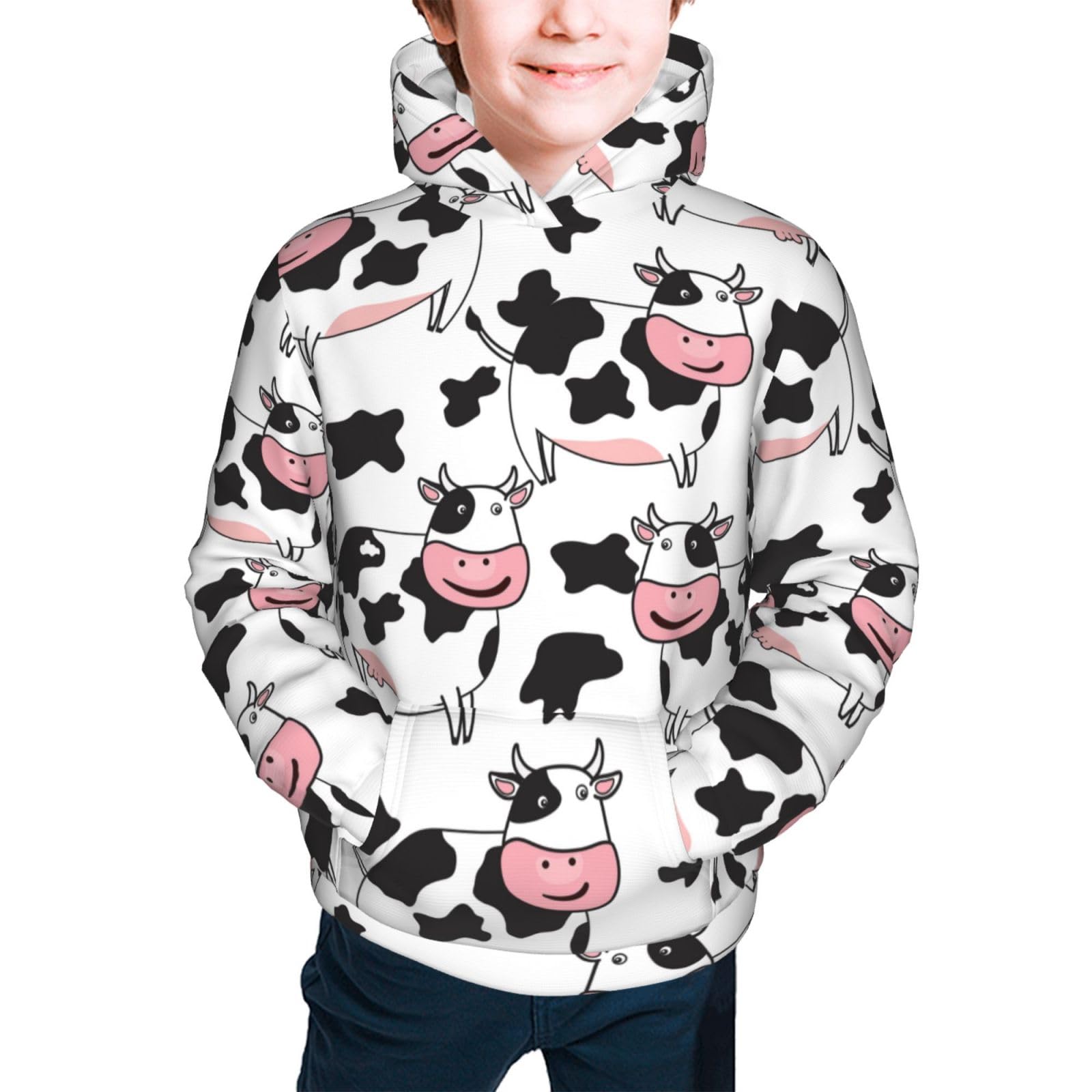 Lightweight Pullover Hoodie for Kids - Boys & Girls Soft Comfortable Sweatshirt for Daily Wear, Outdoor Sports & Casual Activities