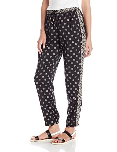 Vince Camuto Women's Heritage Medallion Slim Leg Pants - High Waisted Office Trousers for Professional & Business Casual Wear