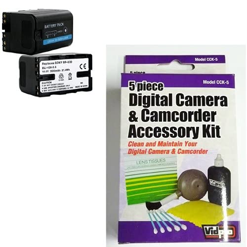 Synergy Digital Accessory Kit for Sony PXW-Z280 Camcorder - Includes ZELCKSG Cleaning Kit & EM-BLI-439-2.6 Battery | Professional Camera Maintenance & On-the-Go Power Solution for Videographers