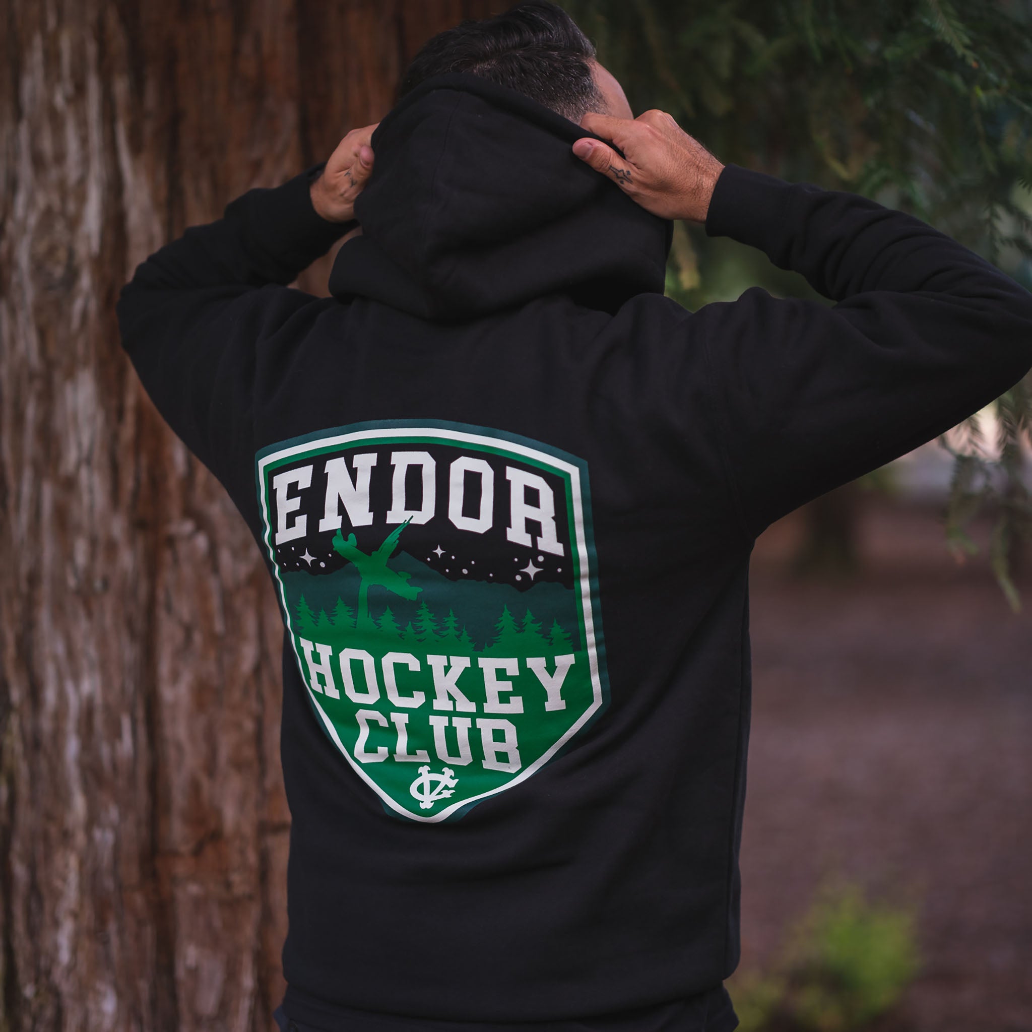 Endor Hockey Club Pullover Hoodie - Men's & Women's Fleece Sweatshirt with Kangaroo Pocket | Cozy Winter Wear for Hockey Fans, Casual Outfit & Outdoor Activities