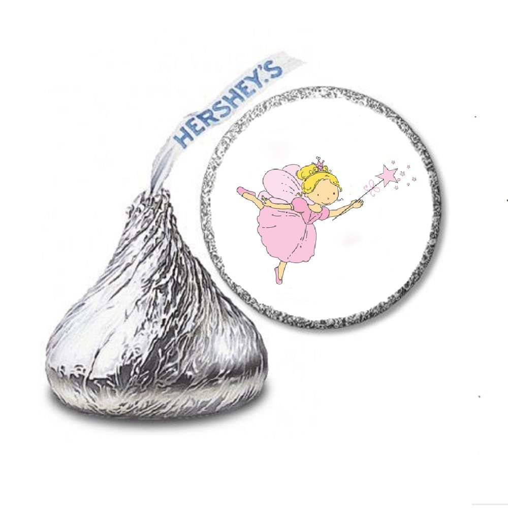 216 Fairy-Themed Labels & Stickers for Hershey's Kisses Candies - Perfect for Birthday Parties, Baby Showers & Wedding Favors by JS&B Enterprises - Decorate Treats, Gift Bags & Party Decorations