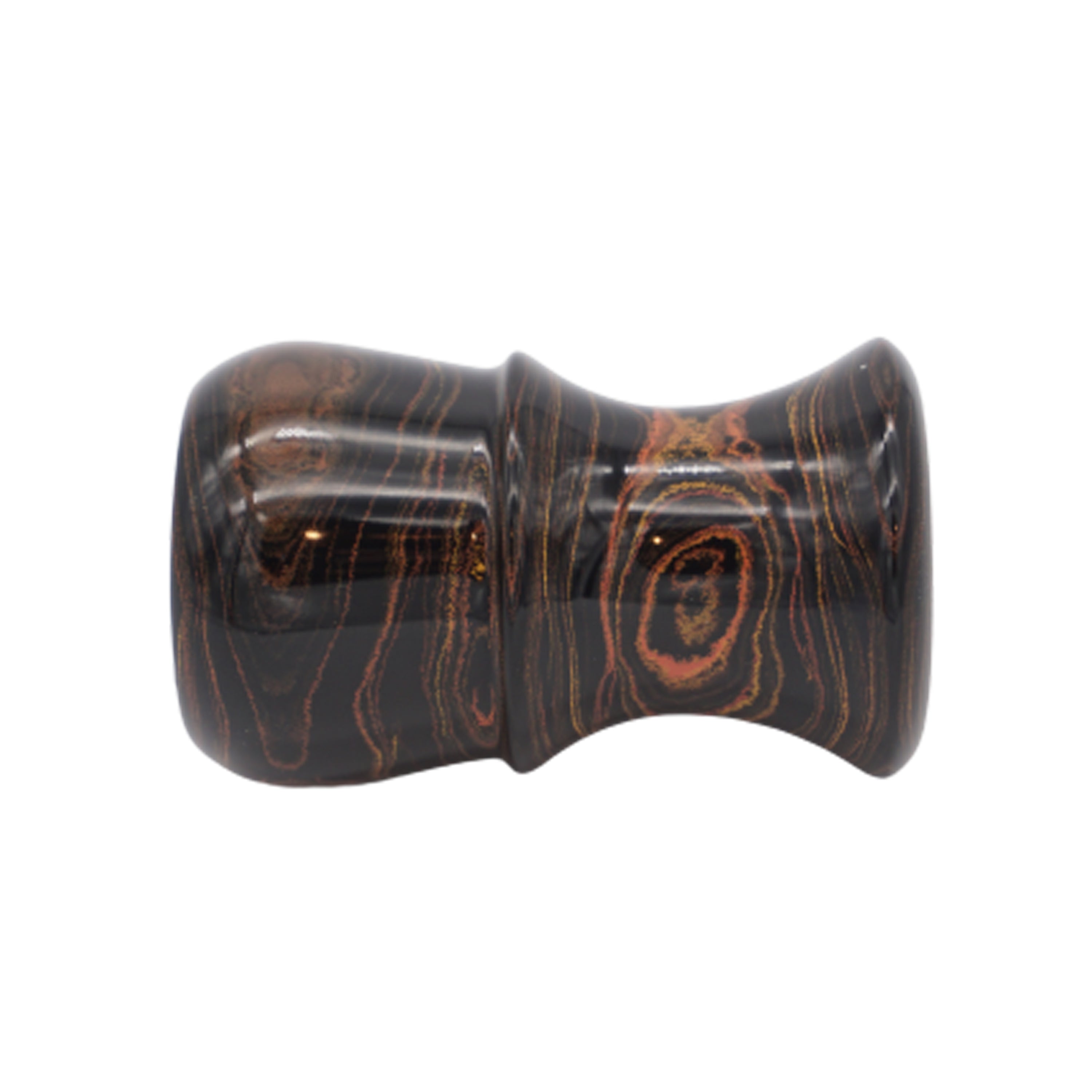Premium Honey Ebonite Handmade Shaving Brush Handle - Fits 24mm & 26mm Knots - Perfect for Wet Shaving & Grooming Gifts for Men