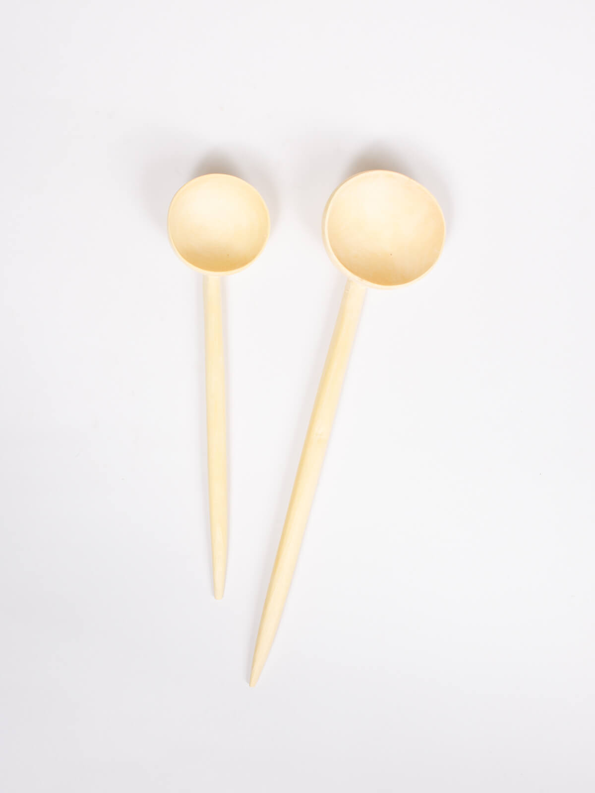 Beldi Lemon Wood Spoon Set - Handcrafted Wooden Spoons for Cooking, Baking & Serving - Assorted Sizes (Small, Medium, Large) - Perfect for Kitchen, BBQ, Picnic & Camping Use