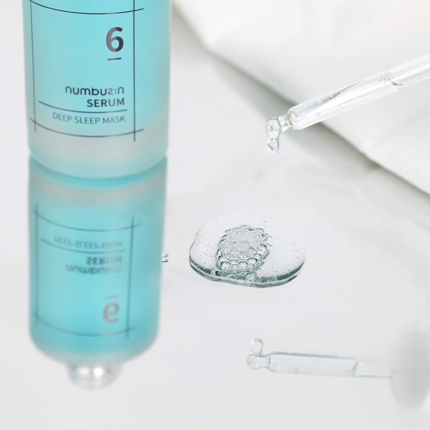 Numbuzin No.6 Deep Sleep Night Repair Serum 50ml - Korean Skincare for Overnight Hydration & Anti-Aging - Perfect for Nighttime Routine & Travel Skincare