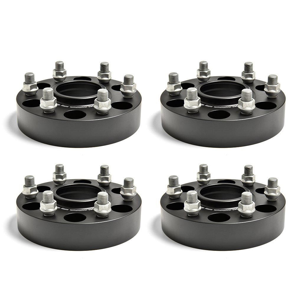 4pcs 1.5 Inch 6x139.7 CB78.1 Hub Centric Wheel Spacers - Compatible with Infiniti QX56 QX80, Nissan Armada Titan Patrol Y62, Chevrolet Silverado 1500 (M14x1.5 Studs) - Perfect for Off-Roading, Lifted Trucks & Custom Wheel Fitment