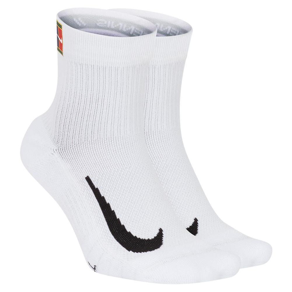 Court Multiplier Max Ankle Tennis Socks - Breathable Cushioned Athletic Socks for Men & Women - Perfect for Tennis, Basketball & Running