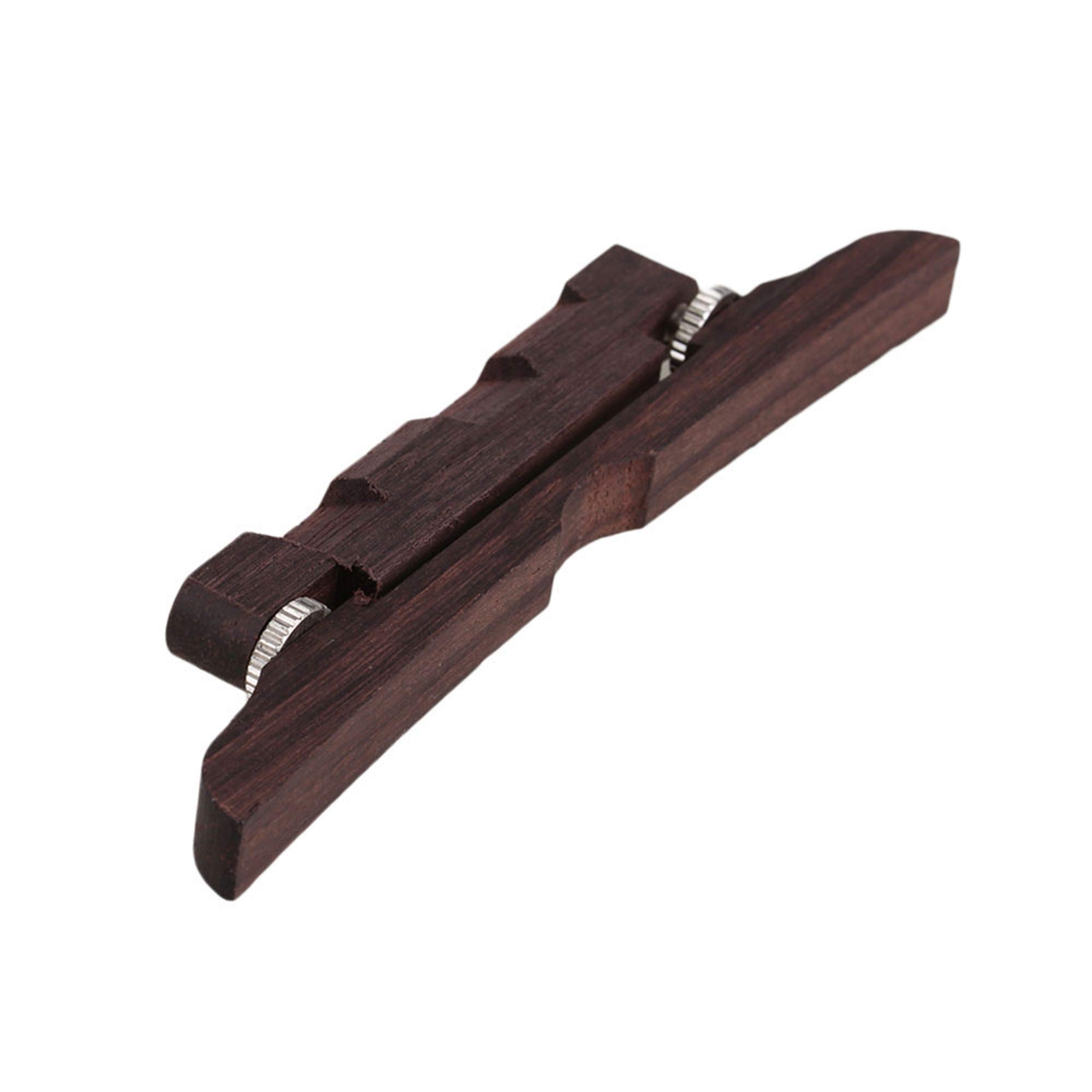 5Pcs Rosewood Adjustable Guitar Strings Bridges Replacement for Mandolin - Premium Quality Mandolin Bridge Set for Easy Installation & Enhanced Sound - Perfect for Mandolin Players, Performers & Music Enthusiasts
