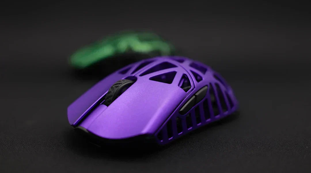 WLmouse Beast X Max Magnesium Alloy Wireless Gaming Mouse - Ultra Lightweight, Ergonomic Design for PC & Mac - Black and Green - Perfect for FPS, MOBA, and Esports Gaming