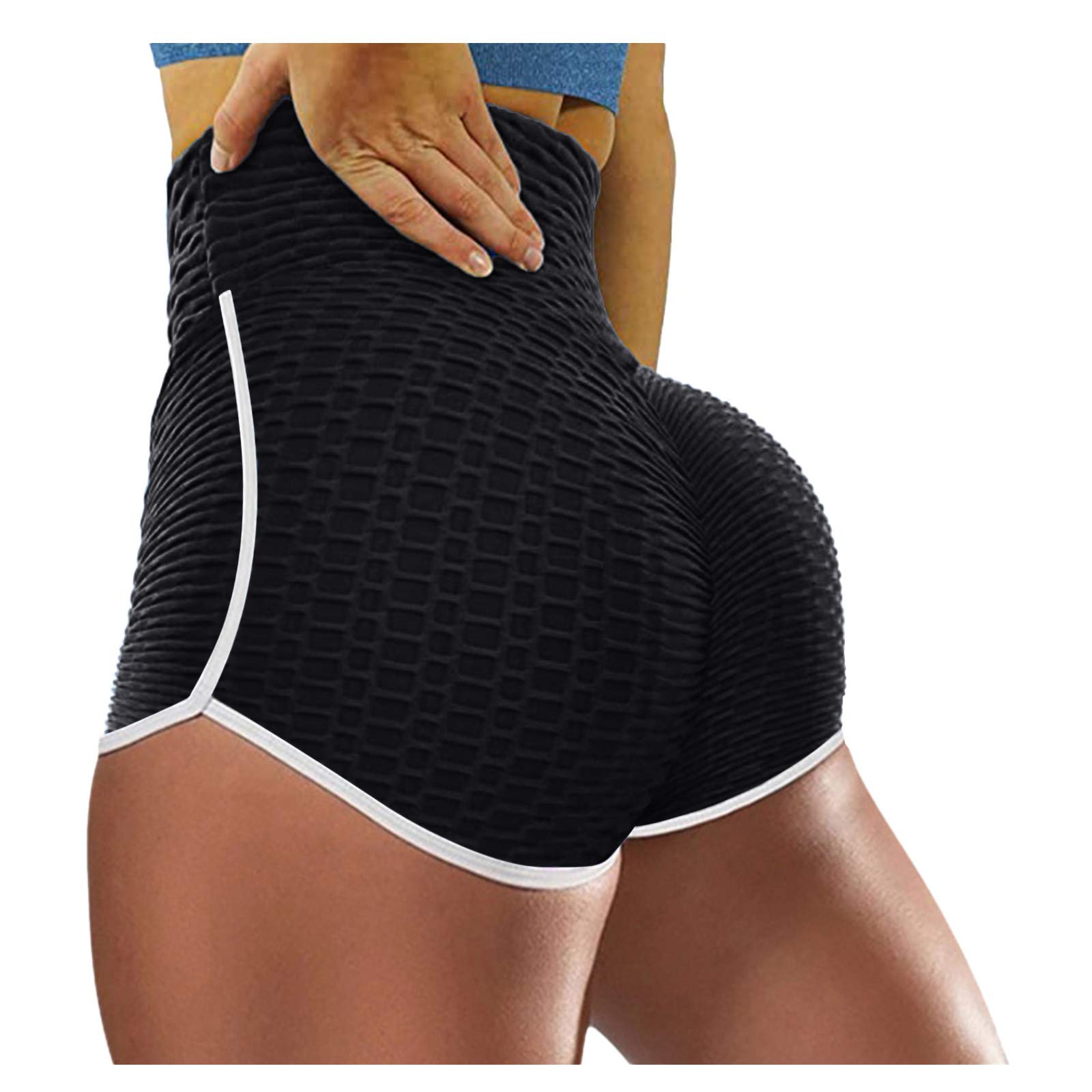 Women's Stretchy Short Leggings for Workout, Running, Yoga & Fitness - Breathable Tight Sports Shorts for Jogging & Active Lifestyle