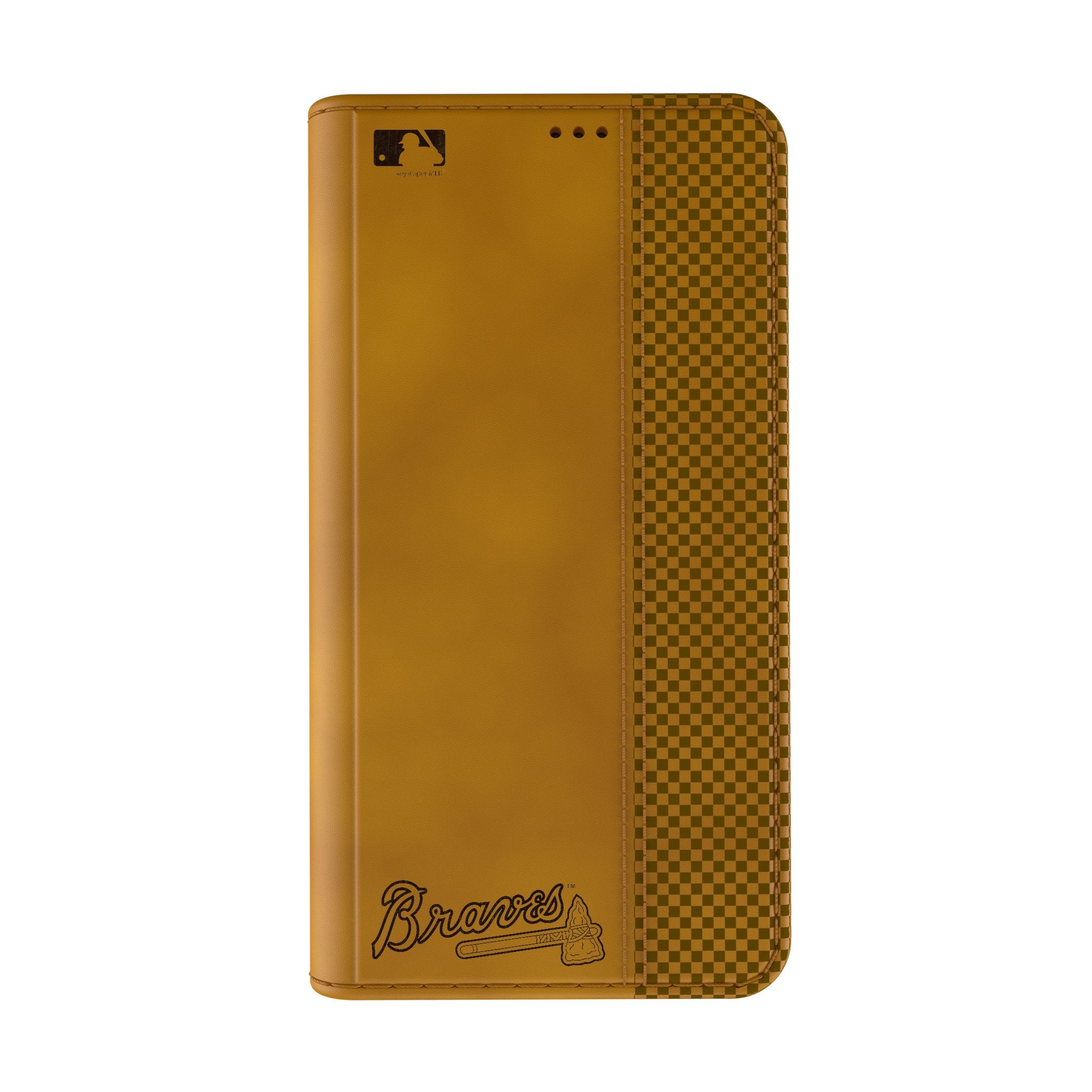 Atlanta Braves Burn Folio Case for iPhone - Durable Protective Cover for Apple iPhone - Perfect for Braves Fans, Sports Enthusiasts & Everyday Use