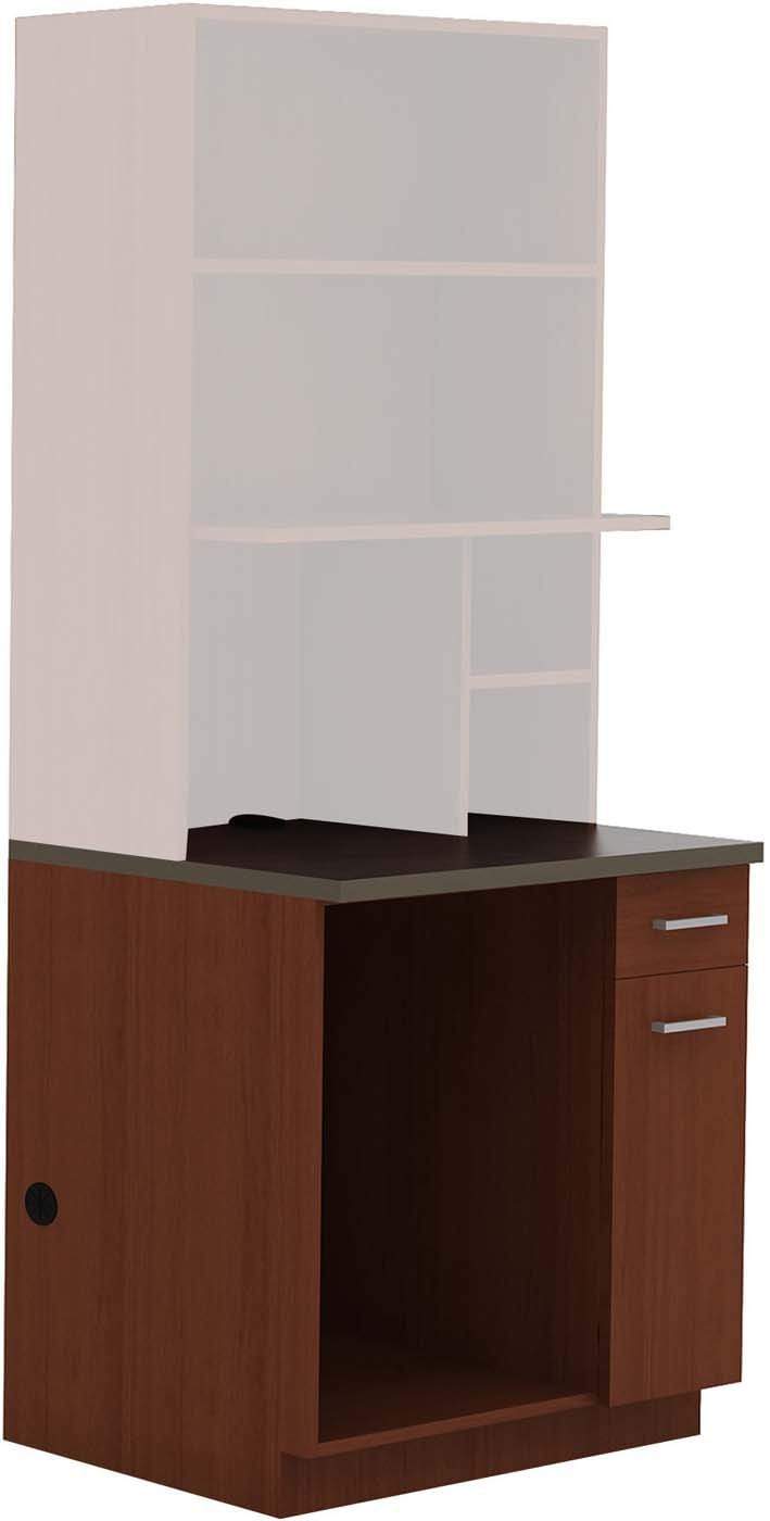 1705 Hospitality Appliance Base Cabinet - Stainless Steel Commercial Kitchen Storage for Restaurants, Hotels & Catering Services - Perfect for Food Prep Stations & Equipment Organization