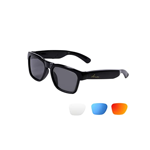 Shiny Black Frame-black Lens