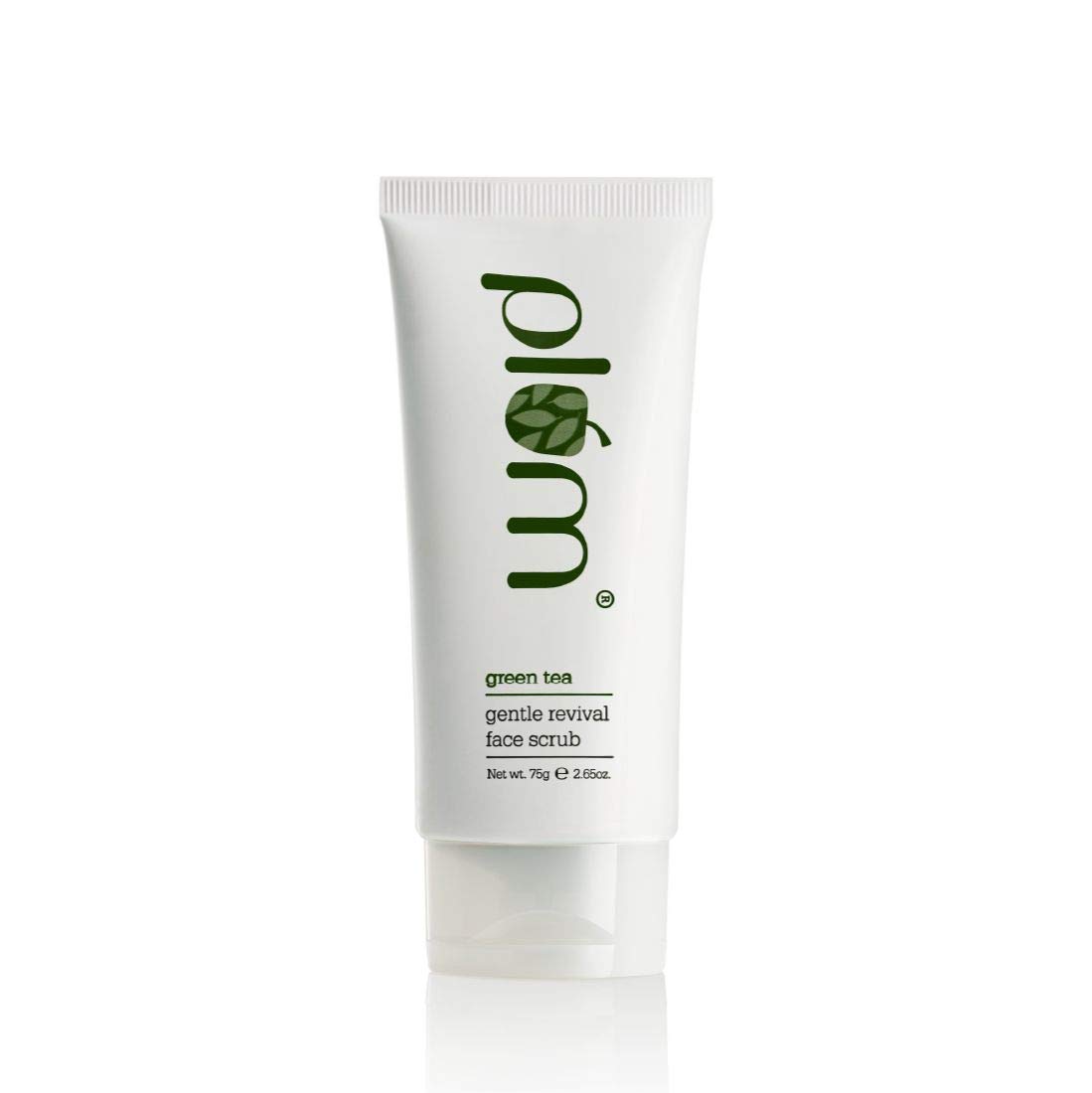 Plum Green Tea Gentle Revival Face Scrub - Exfoliating Blackhead Remover with Green Tea Extracts for Oily & Acne-Prone Skin | 100% Vegan, Paraben-Free, 75g | Perfect for Daily Skincare Routine & Deep Cleansing