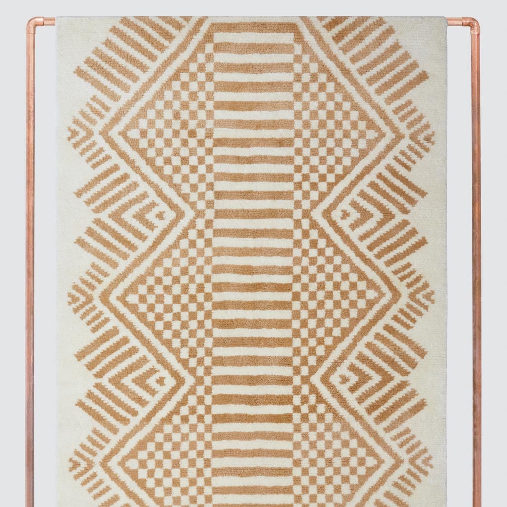 Ladhi Hand Knotted Area Rug - Premium Wool Handmade Rug for Living Room, Bedroom, Dining Room - Soft & Durable Home Decor for Cozy Spaces