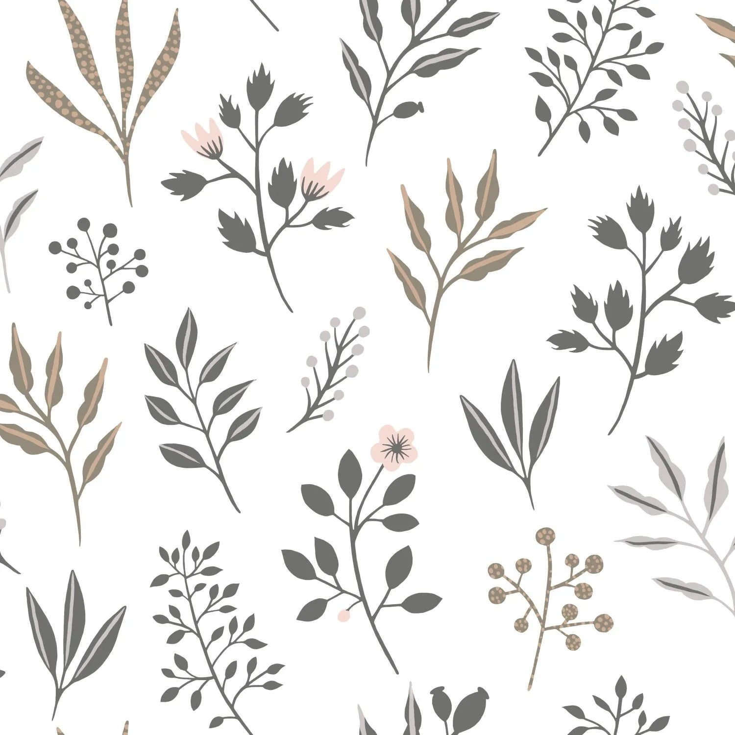 Scandi Cool Greenery - Modern Scandinavian Style Artificial Plants for Home & Office Decor - Perfect for Living Room, Bedroom, and Workspace