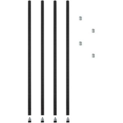 Alera Wire Shelving Stackable Posts - Heavy Duty Metal Shelving Units for Garage, Kitchen & Office Storage Organization