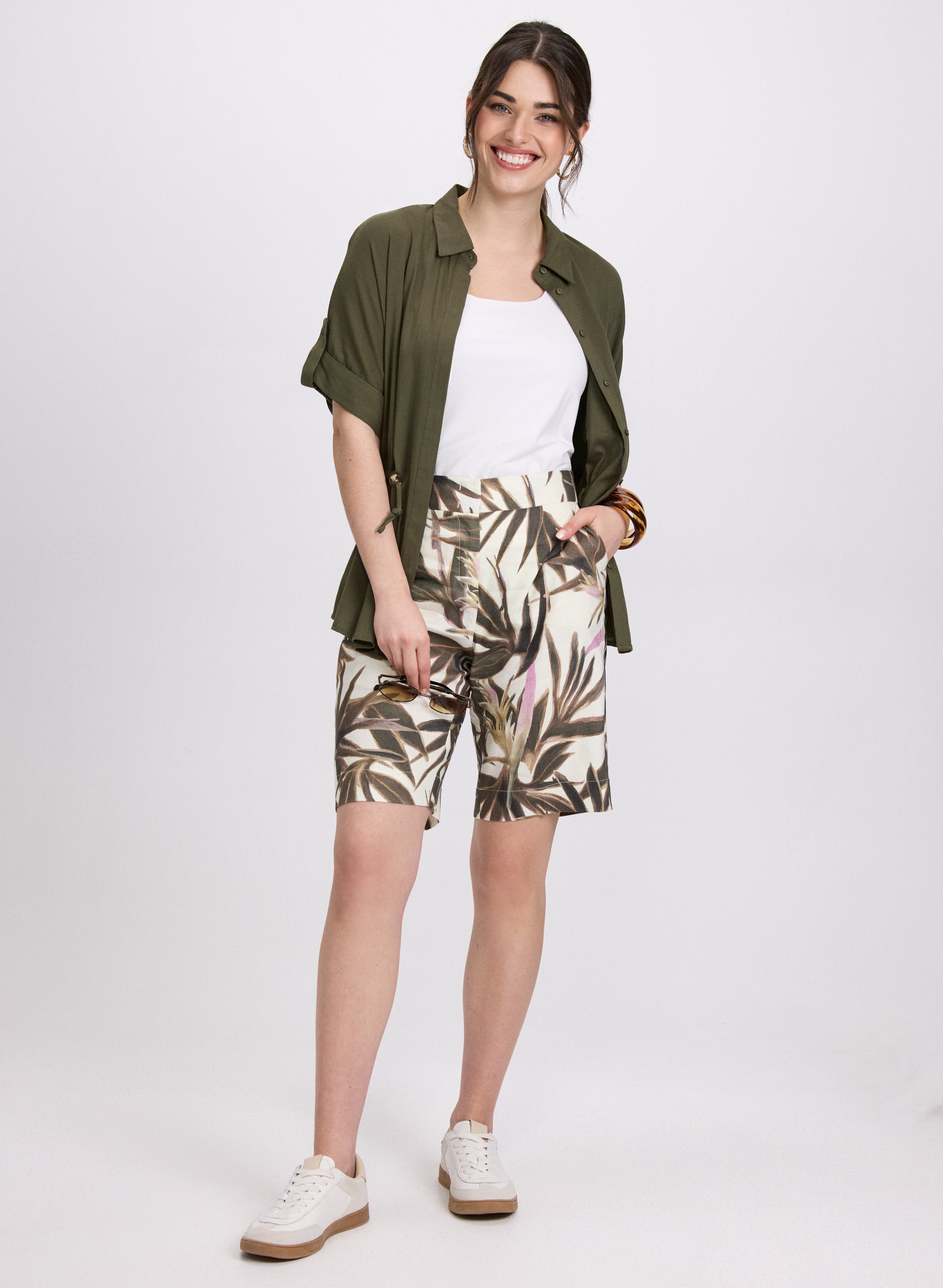 Women's Stylish Drawstring Waist Blouse - Flattering Tunic Top for Casual Wear & Office Outfits | Perfect for Work, Dates & Everyday Fashion