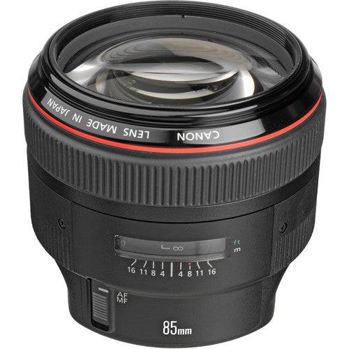 Canon EF 85mm f/1.2L II USM Lens - Professional Portrait Photography Lens with Ultra-Fast Aperture for Stunning Bokeh - Perfect for Wedding, Studio & Low Light Photography