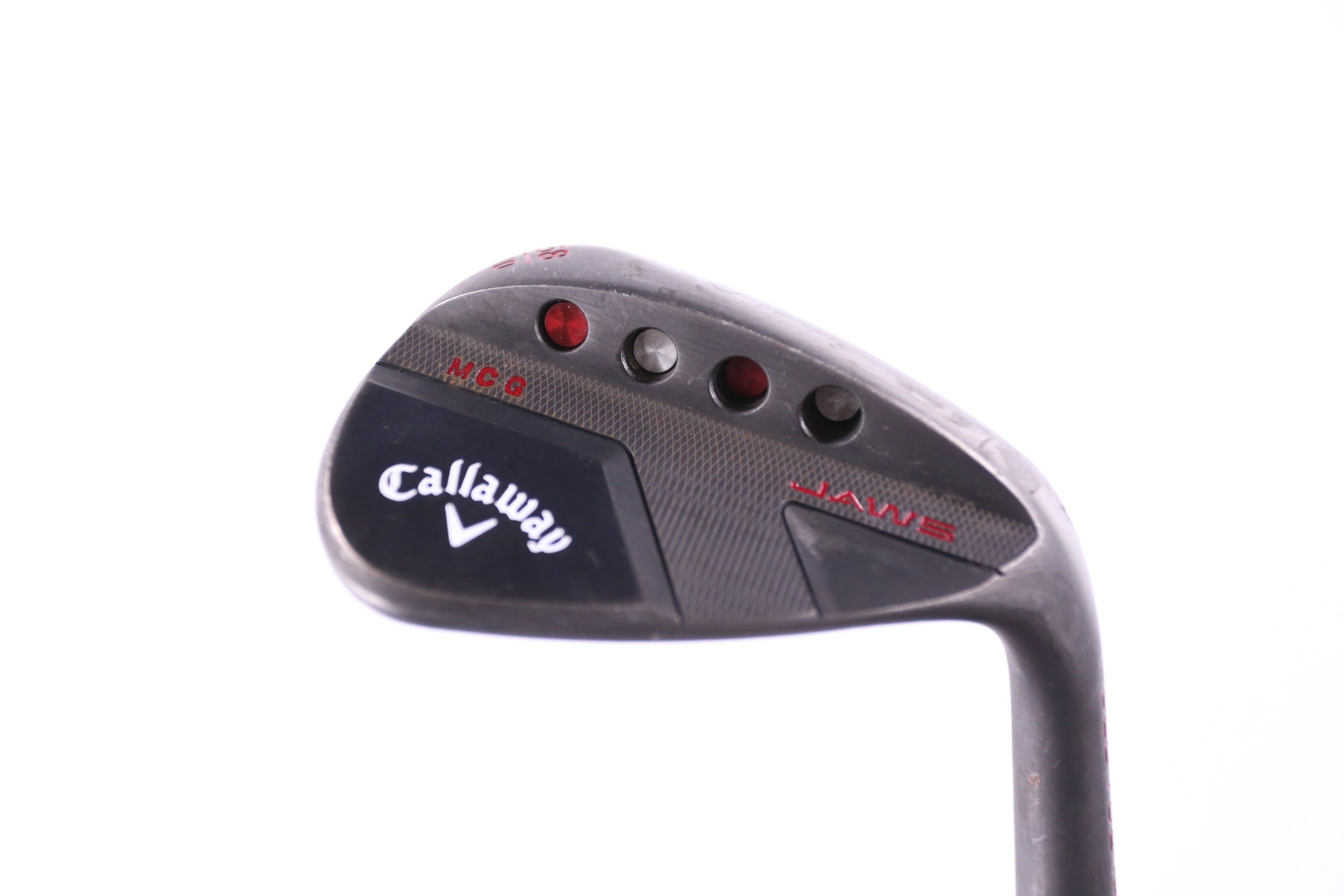 Used Callaway JAWS Full Toe Black Lob Wedge - Right Handed 58° Extra Stiff Flex Golf Club for Short Game & Bunker Shots