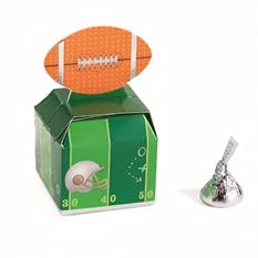 Fun Express Football Favor Boxes - Bulk Party Supplies for Sports Themed Events - 12 Pack - Perfect for Birthday Parties, Game Day Celebrations & Team Events