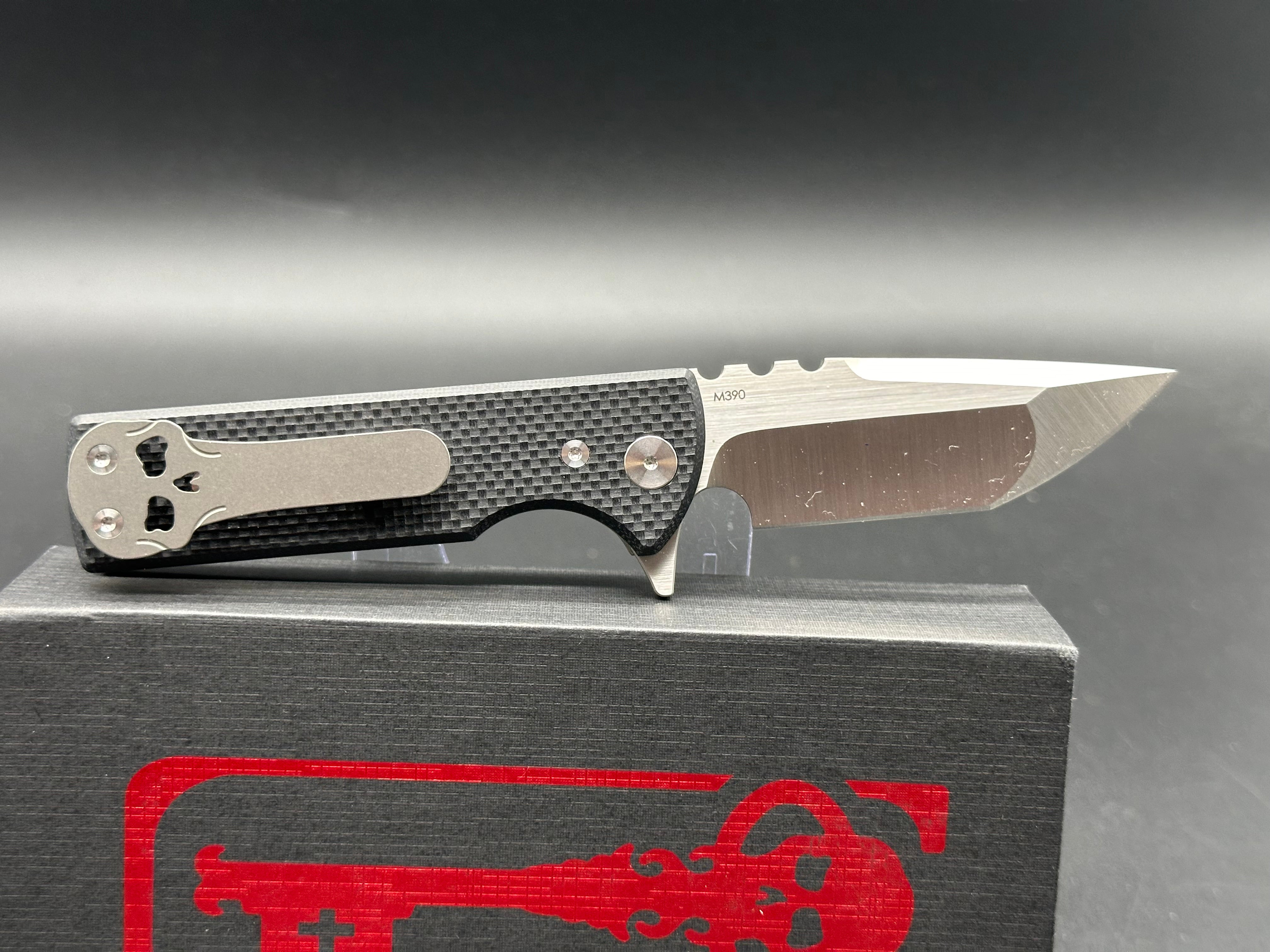 Chaves T.A.K. Liner Lock Folding Knife - Black G10 Handle, 2.75