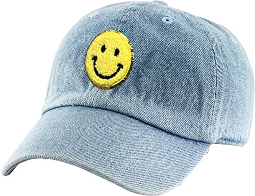 Smiley Face - Light Denim/Yellow (2-5)