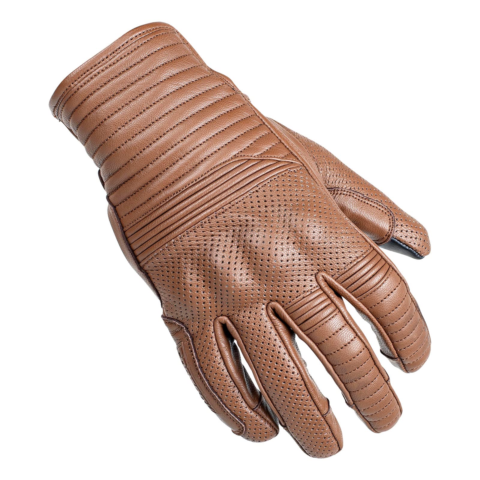 Premium The Bully Short Cuff Leather Gloves for Men - Durable & Stylish Riding, Motorcycle & Winter Gloves - Perfect for Biking, Driving & Outdoor Activities