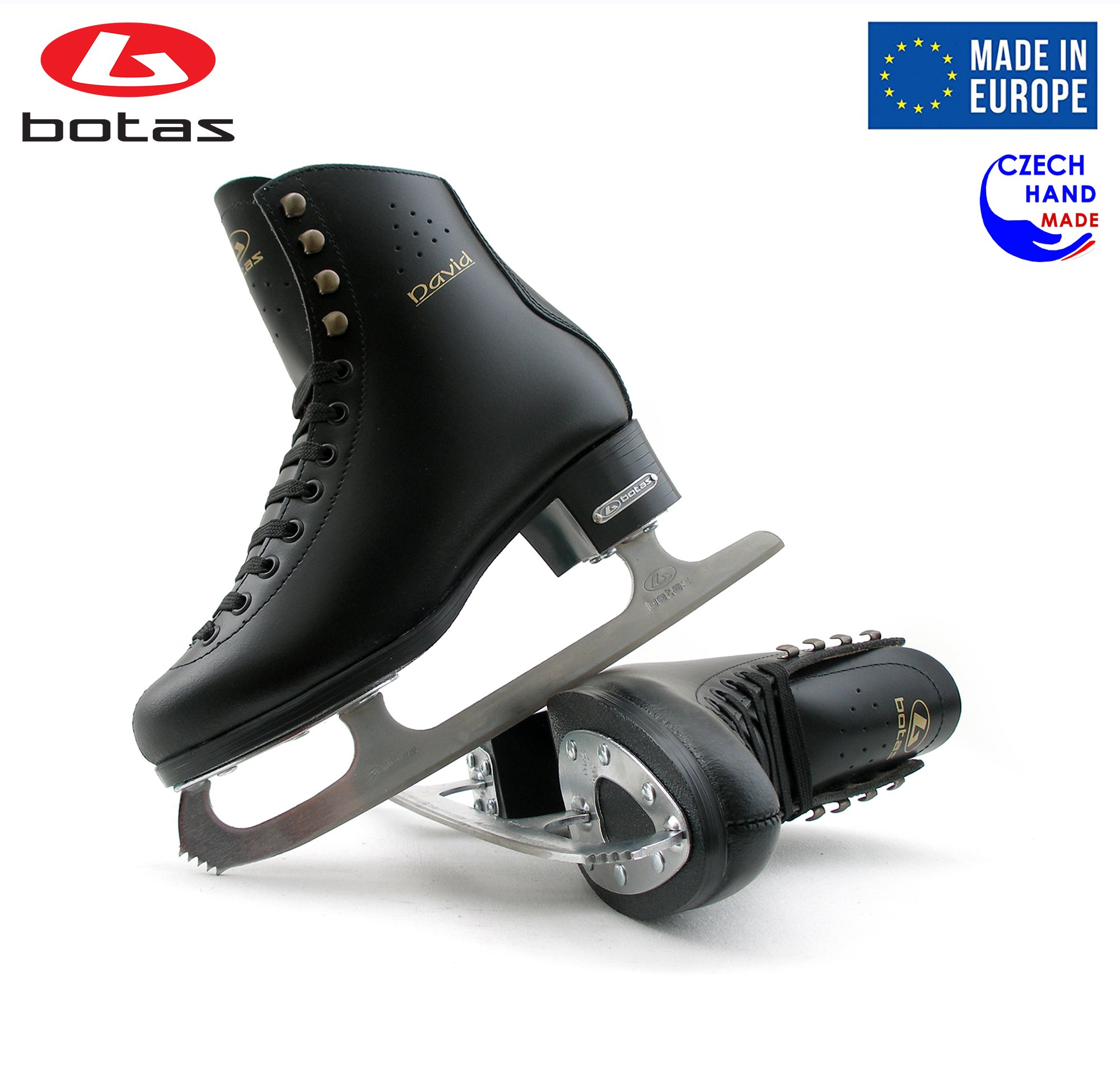 Premium Figure Ice Skates for Men, Women, Boys & Girls - European Made in Czech Republic with Sabrina Blades - Perfect for Competitive Skating, Ice Shows & Recreational Skating
