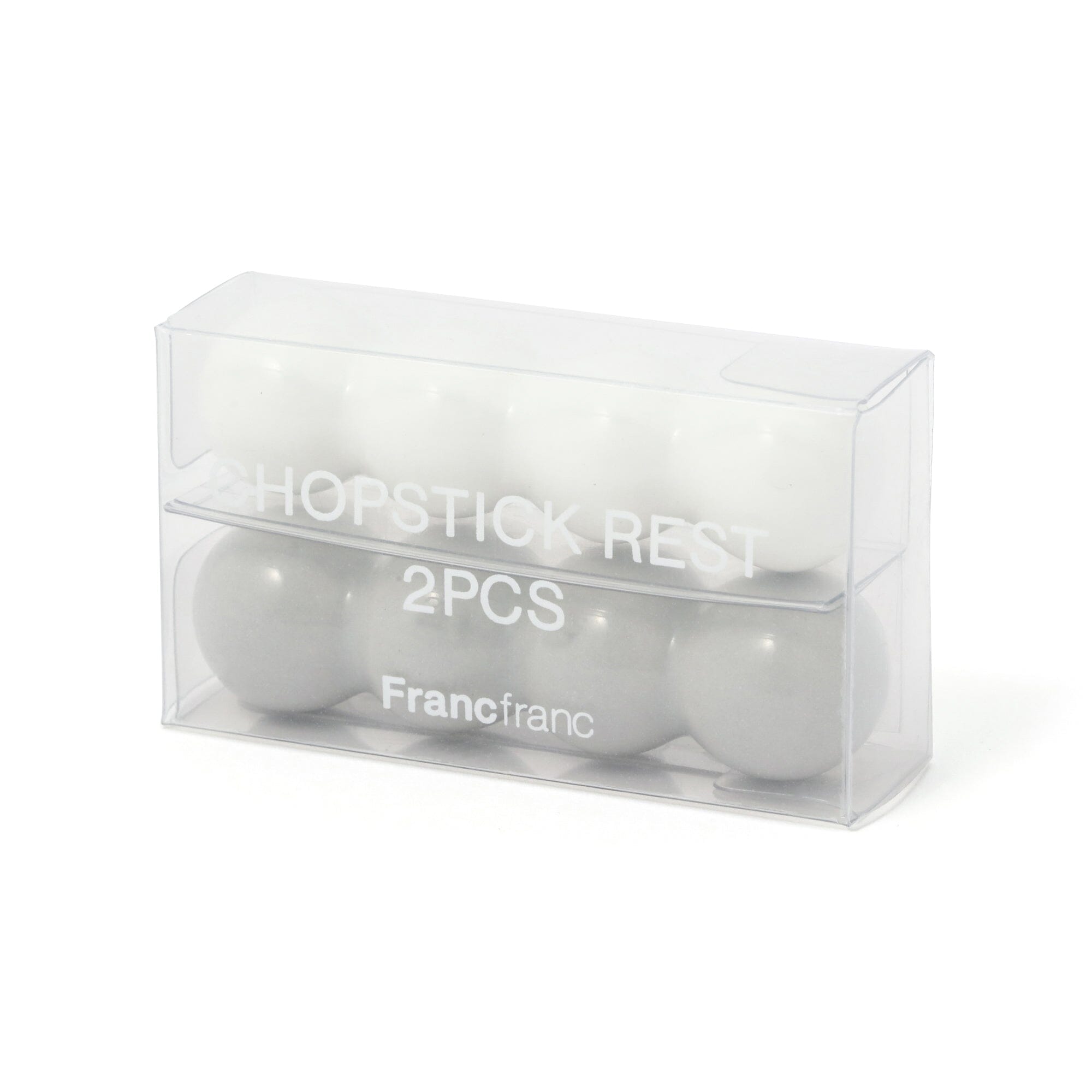 Pom Pom Chopstick Rests Set of 2 - White Ceramic Sushi Chopstick Holders for Japanese & Asian Dining, Perfect for Sushi Nights and Home Decor