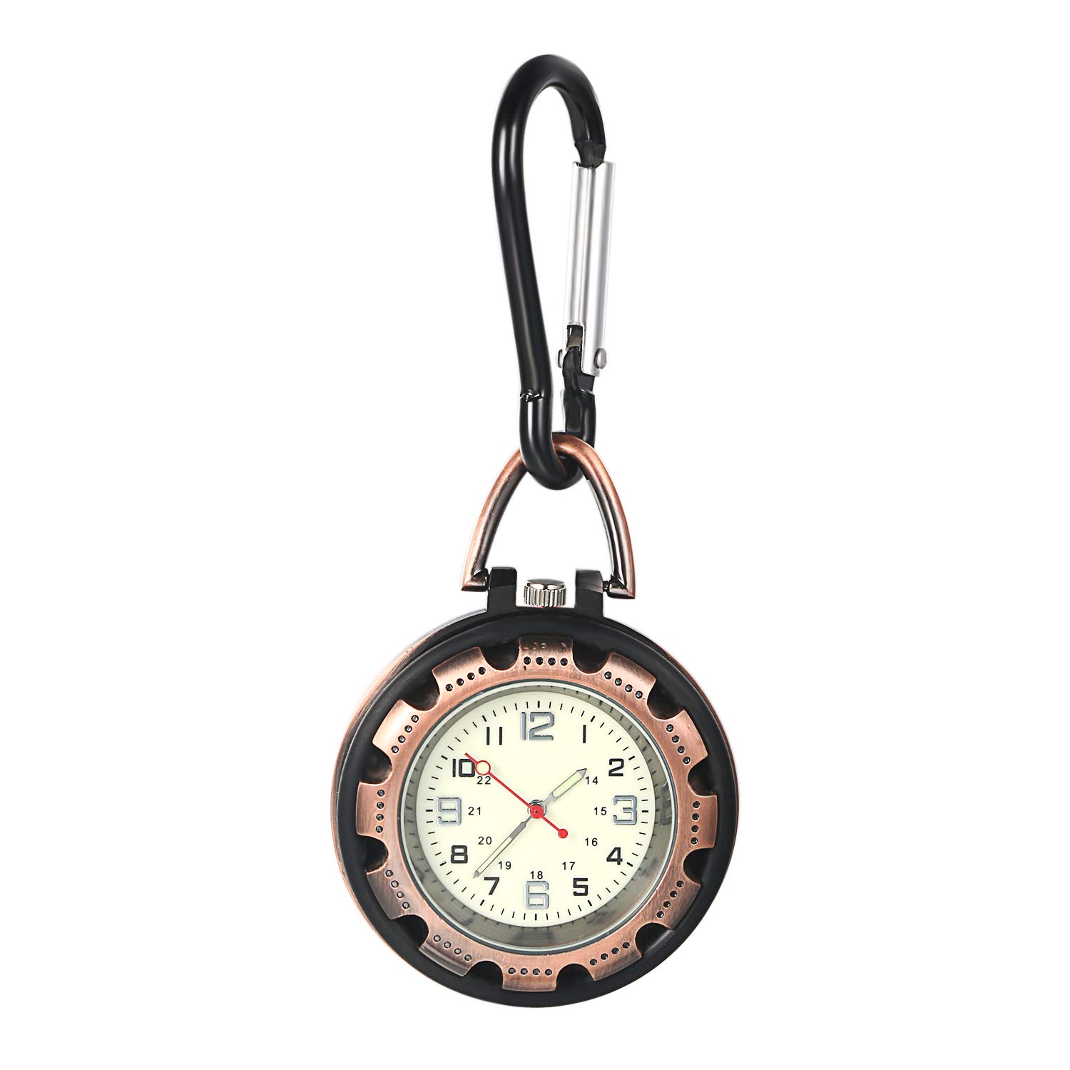 Clip-on Quartz Watch for Men & Women - Outdoor, Rock Climbing, Nursing