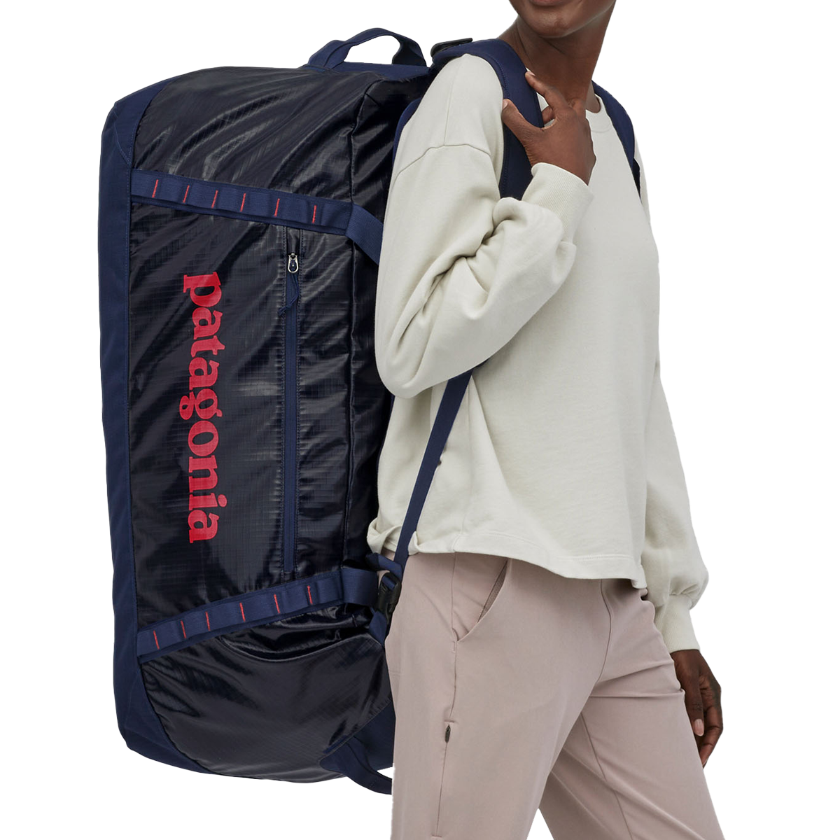 Black Hole Duffel Bag 100L - Large Waterproof Travel Duffel for Outdoor Adventures, Camping, Hiking & Gym Gear Storage