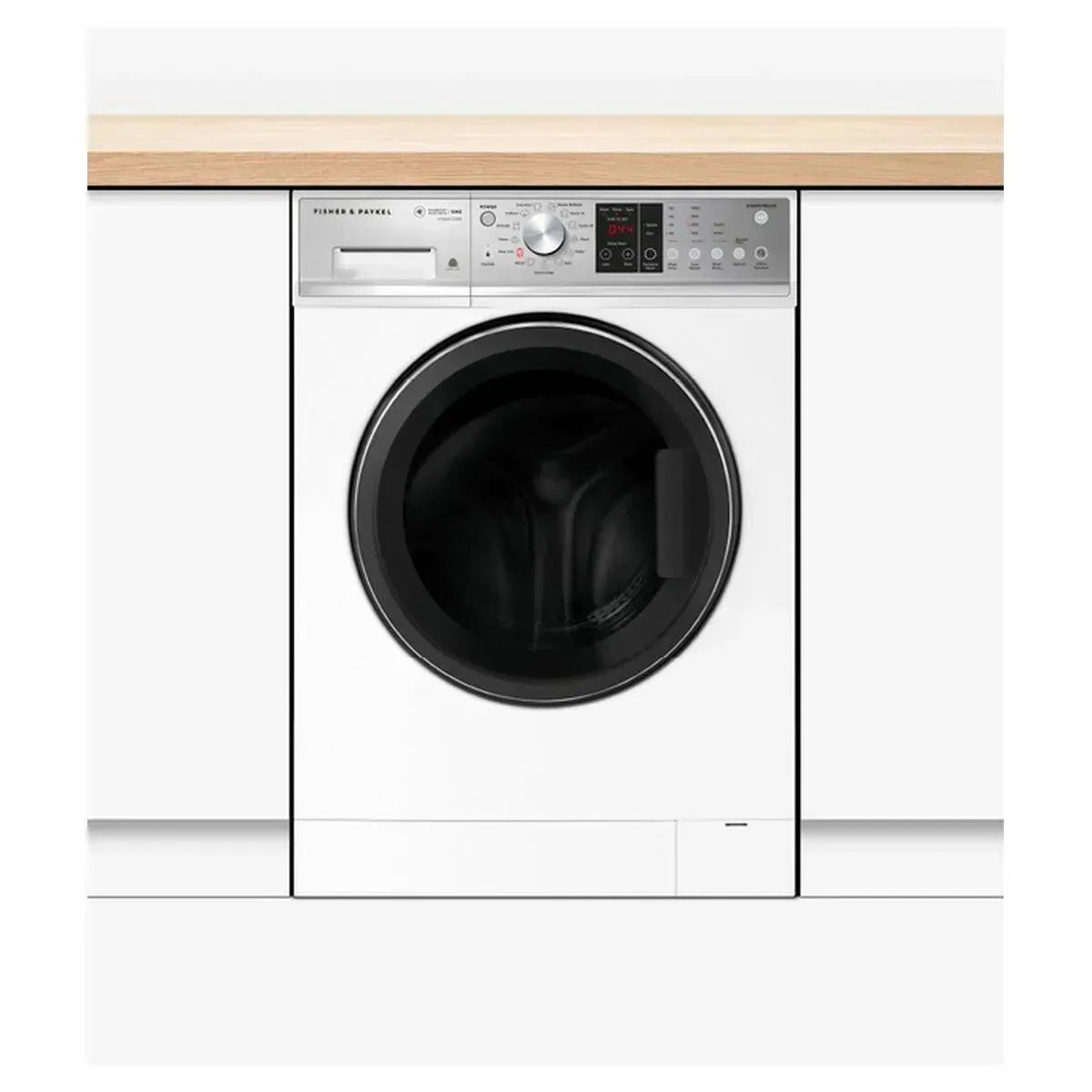 Fisher & Paykel WH1060P3 10kg Front Load Washing Machine - Energy Efficient, Quiet Operation for Laundry Room or Apartment