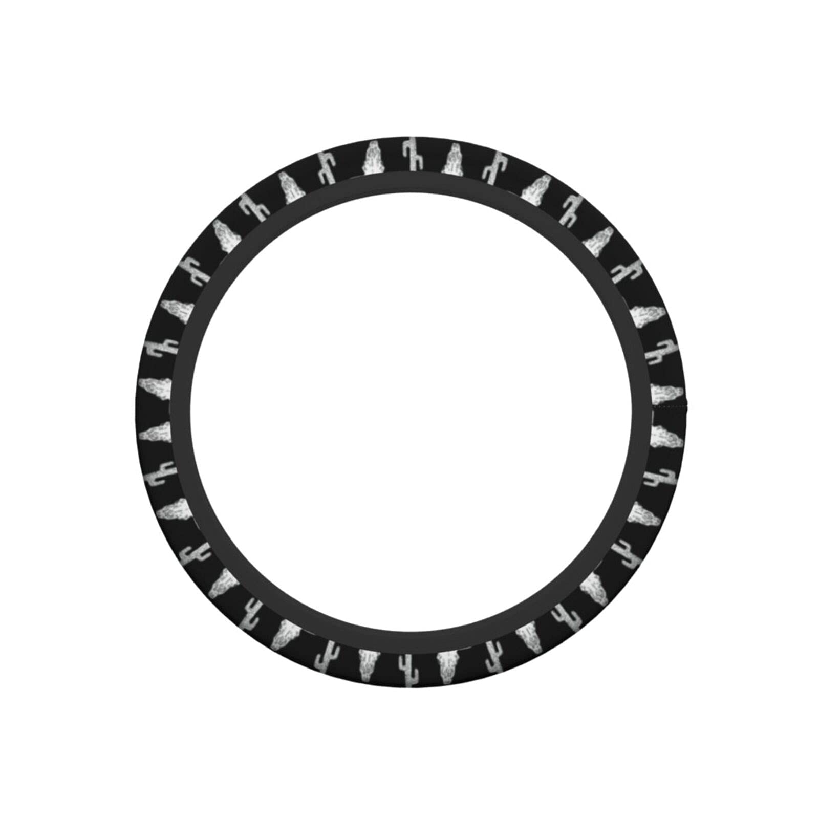 Vintage Japanese Judo-Inspired Steering Wheel Cover - Universal 15 Inch Anti-Slip Elastic Design for Cars, Trucks & SUVs - Perfect for Daily Commute & Road Trips