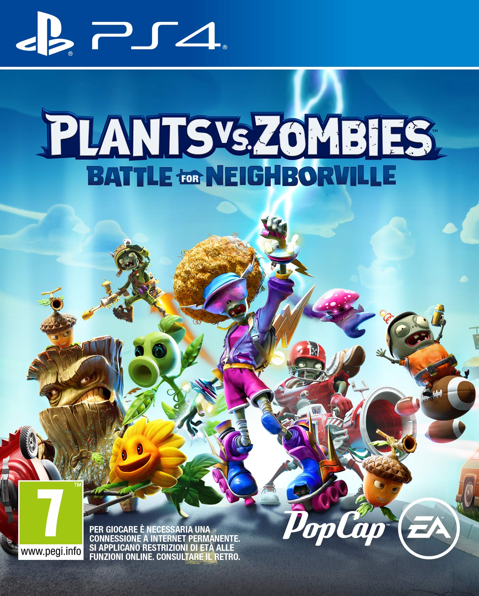 Plants vs Zombies: Battle for Neighborville - PlayStation 4 PS4 Game | Action-Adventure Shooter for Kids & Adults | Perfect for Family Game Nights & Zombie-Themed Parties