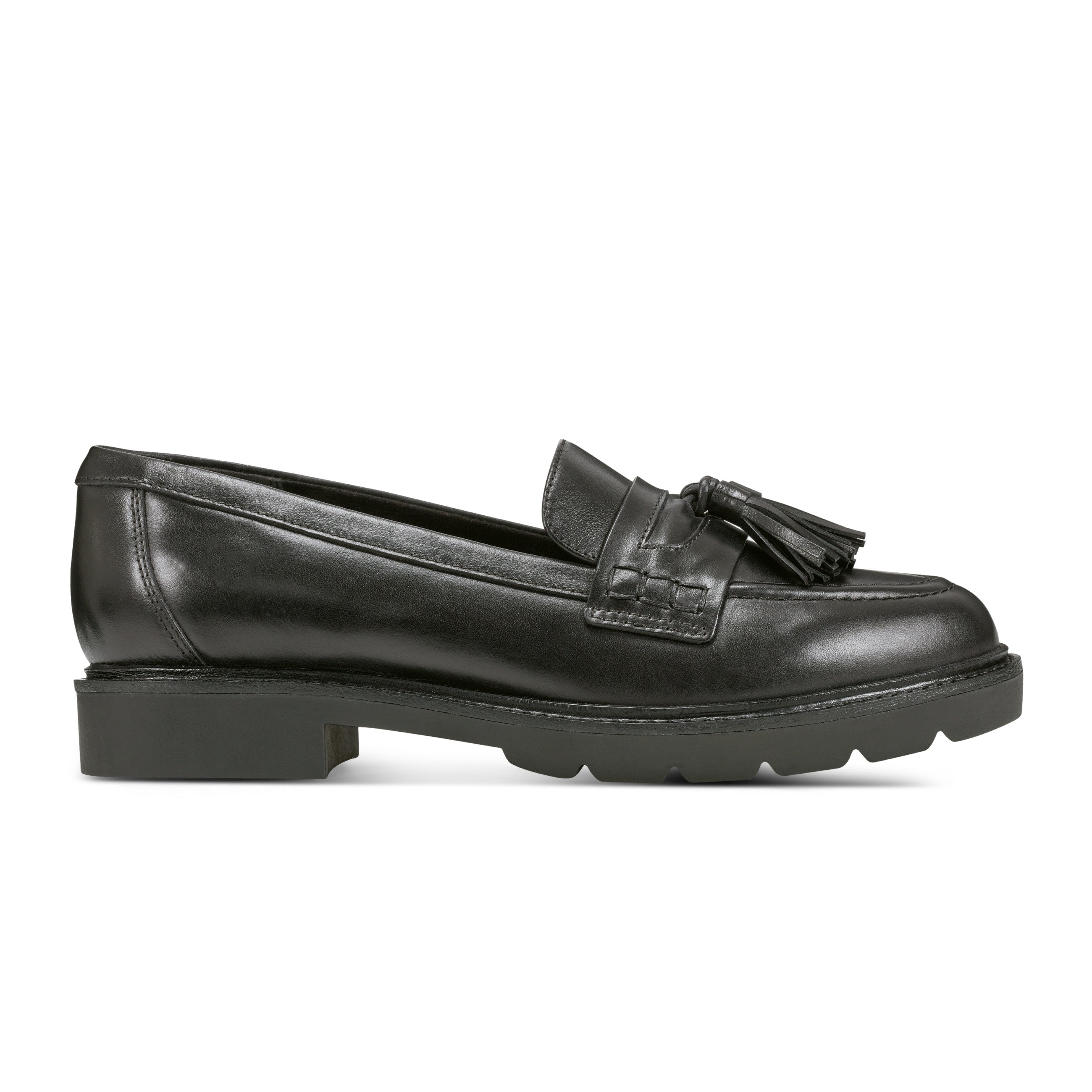 Women's Kiara Tassel Loafers - Comfortable Slip-On Shoes for Office, Casual & Travel - Elegant Flat Shoes with Tassel Detail for Women