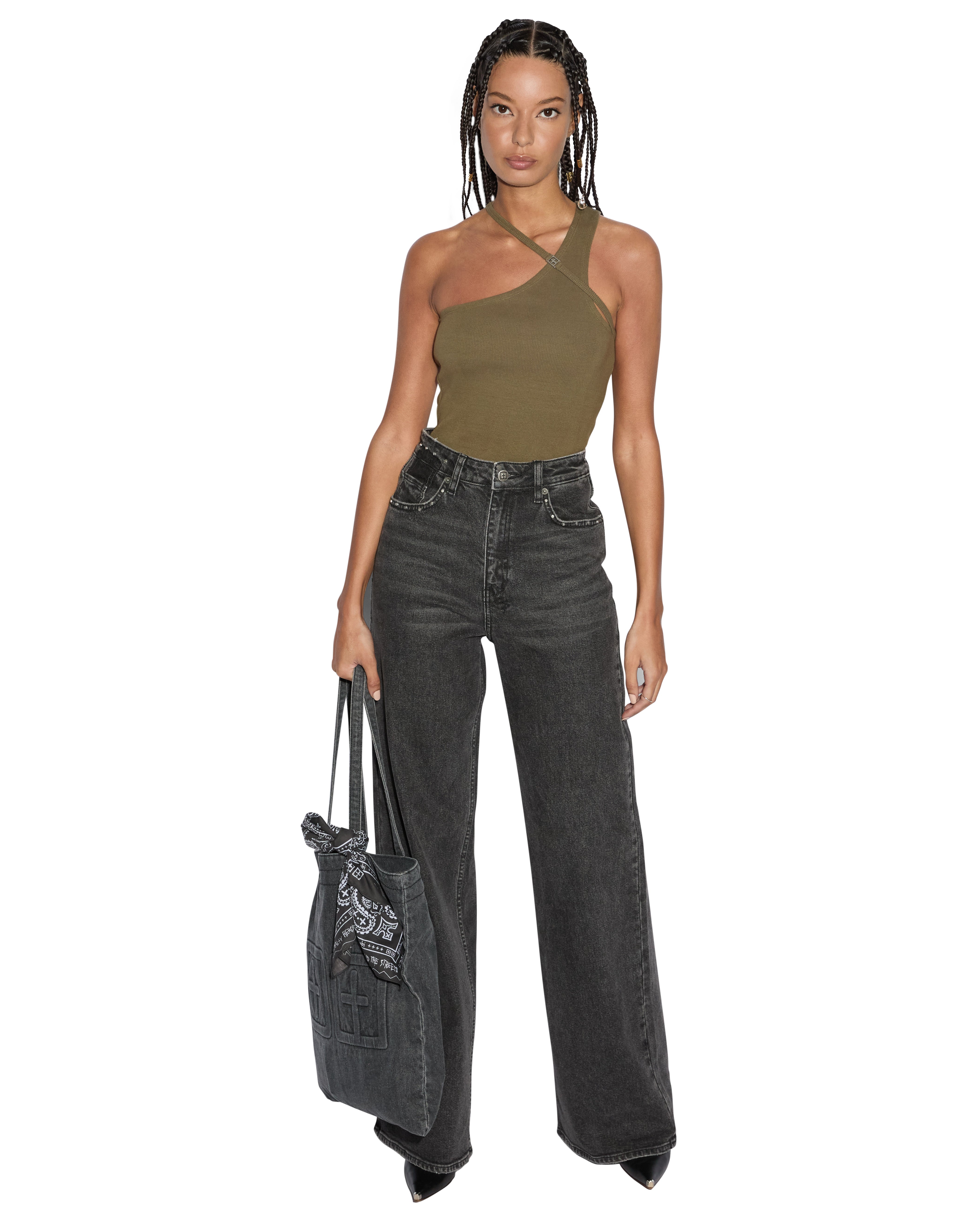 Score Tank Top for Women - Soft & Breathable Khaki Casual Tee - Perfect for Gym, Yoga, and Everyday Wear