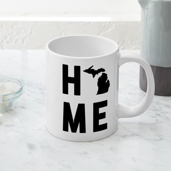 Michigan Home 20 oz Ceramic Coffee Mega Mug - Large Insulated Travel Tumbler for Hot & Cold Drinks - Perfect for Office, Camping, Road Trips & Gifts
