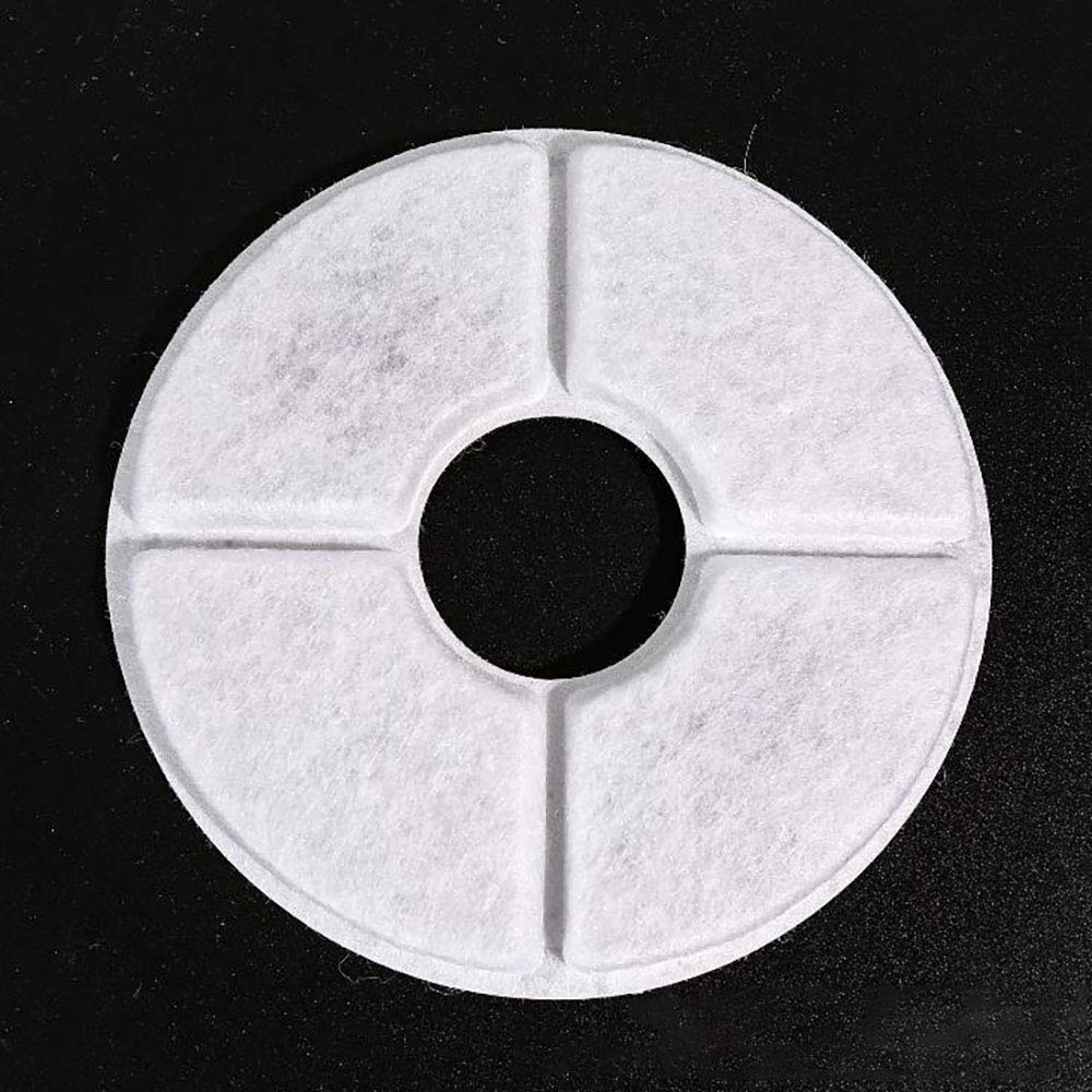 SS SUNSBELL 8-Pack Replacement Water Fountain Filters - White Sponge Filter Set for Pet Drinking Fountains | Compatible with Most Pet Water Dispensers | Improves Water Quality & Reduces Algae Growth