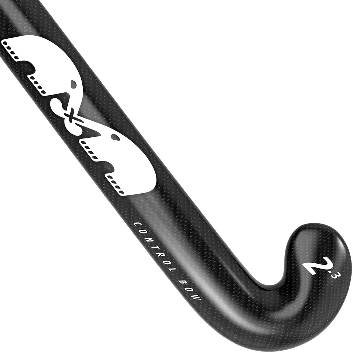 TK 2.3 Control Bow Field Hockey Stick with Free Chamois Grip - Perfect for Competitive Play & Training Sessions