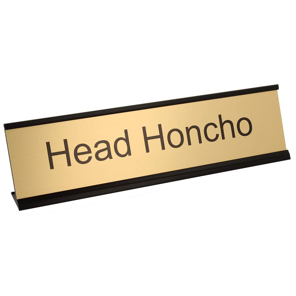 ExcelMark Head Honcho Desk Plate – 2