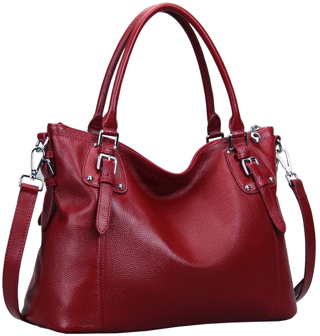 Genuine Leather Purses & Handbags for Women - Tote, Shoulder Bag, Satchel, Top Handle & Crossbody Purse | Premium Women's Leather Accessories for Work, Travel & Everyday Use