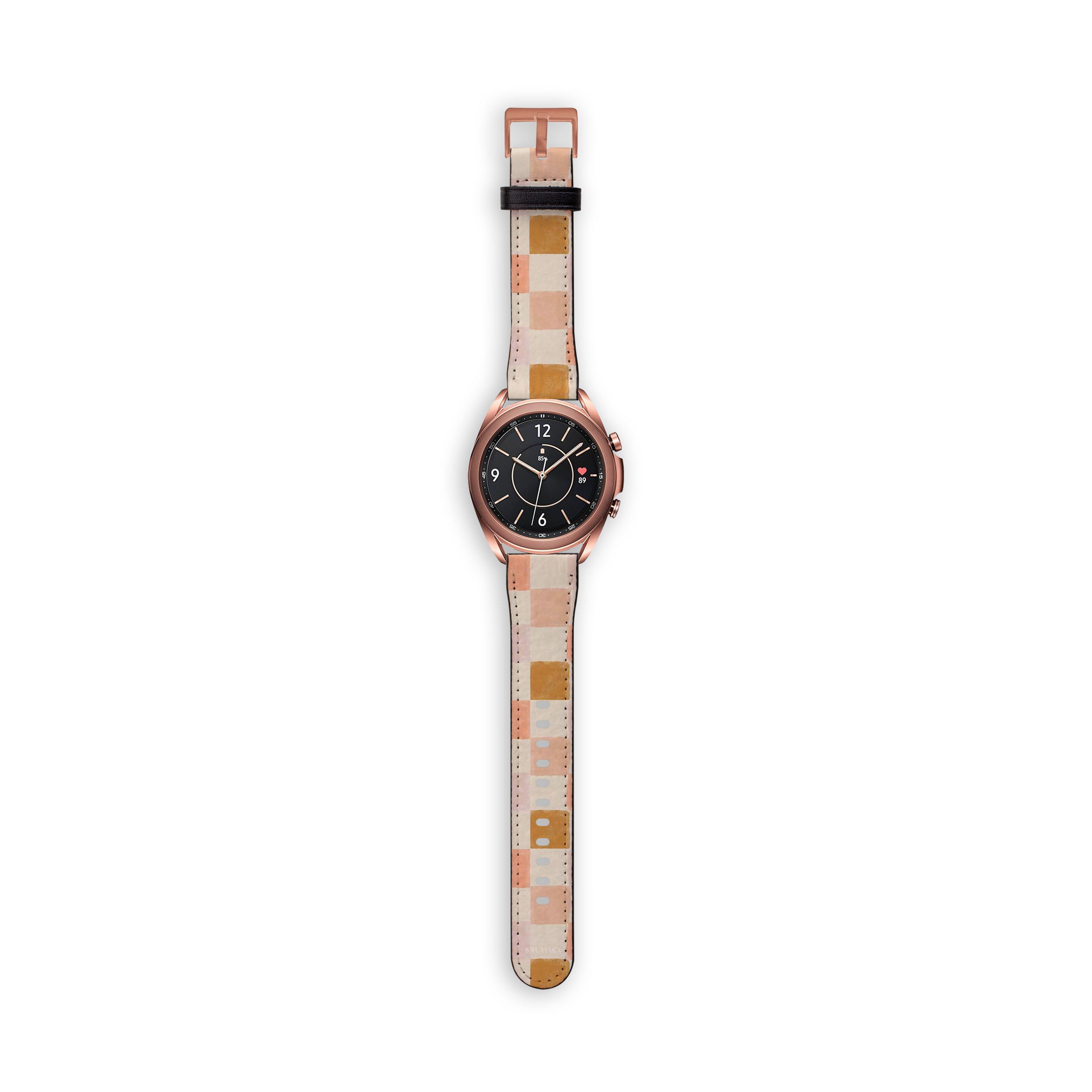 Premium Galaxy Watch Band for Summer - Durable Silicone Strap Compatible with Samsung Galaxy Watch 4/5/6 - Perfect for Outdoor Activities, Swimming & Workouts