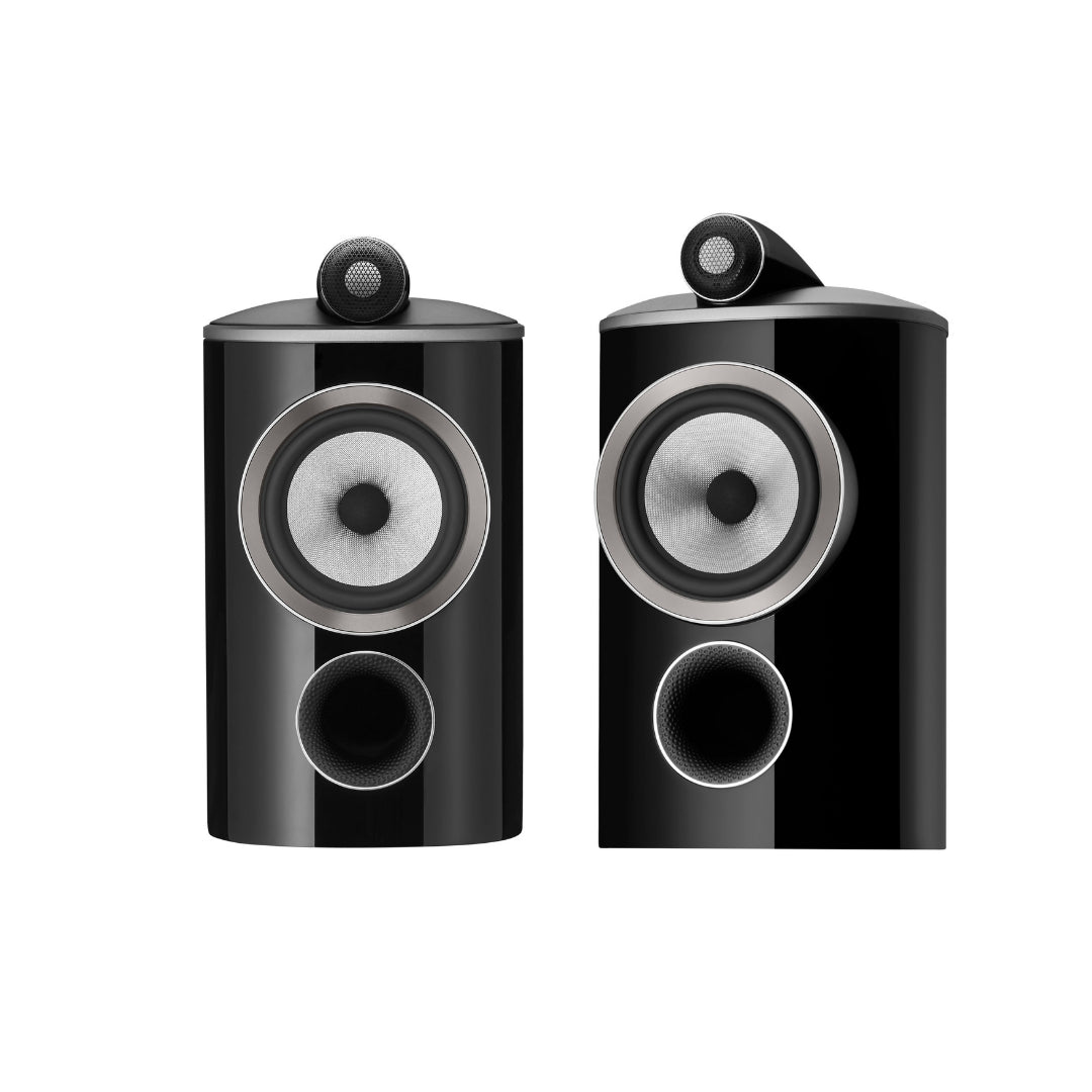 Bowers & Wilkins 805 D4 Bookshelf Speakers - Premium Stand Mount HiFi Stereo Pair for Home Theater & Audiophile Listening