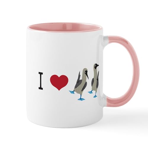 White/Pink Inside - Boobies_Line Mugs