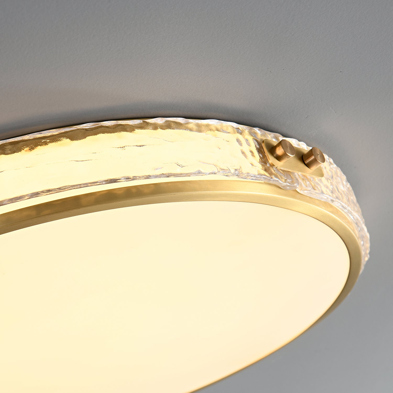 Luminara LED Ceiling Lamp - Modern Flush Mount Light Fixture for Bedroom, Living Room & Kitchen - Energy Efficient Dimmable Lighting for Home Decor