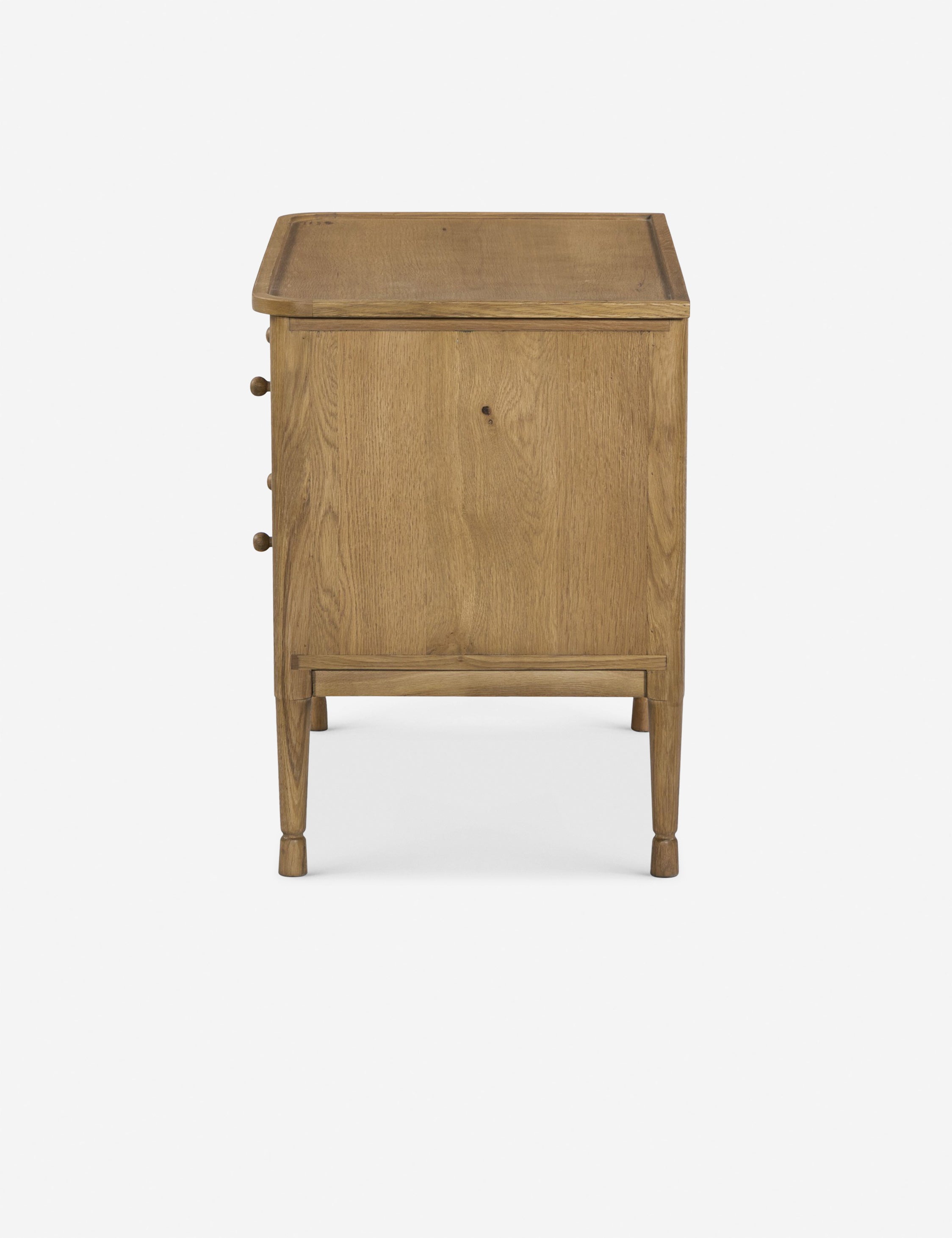 Franny Nightstand by Amber Lewis x Four Hands - Modern Bedside Table with Drawer for Bedroom, Living Room & Guest Room - Stylish & Functional Home Decor