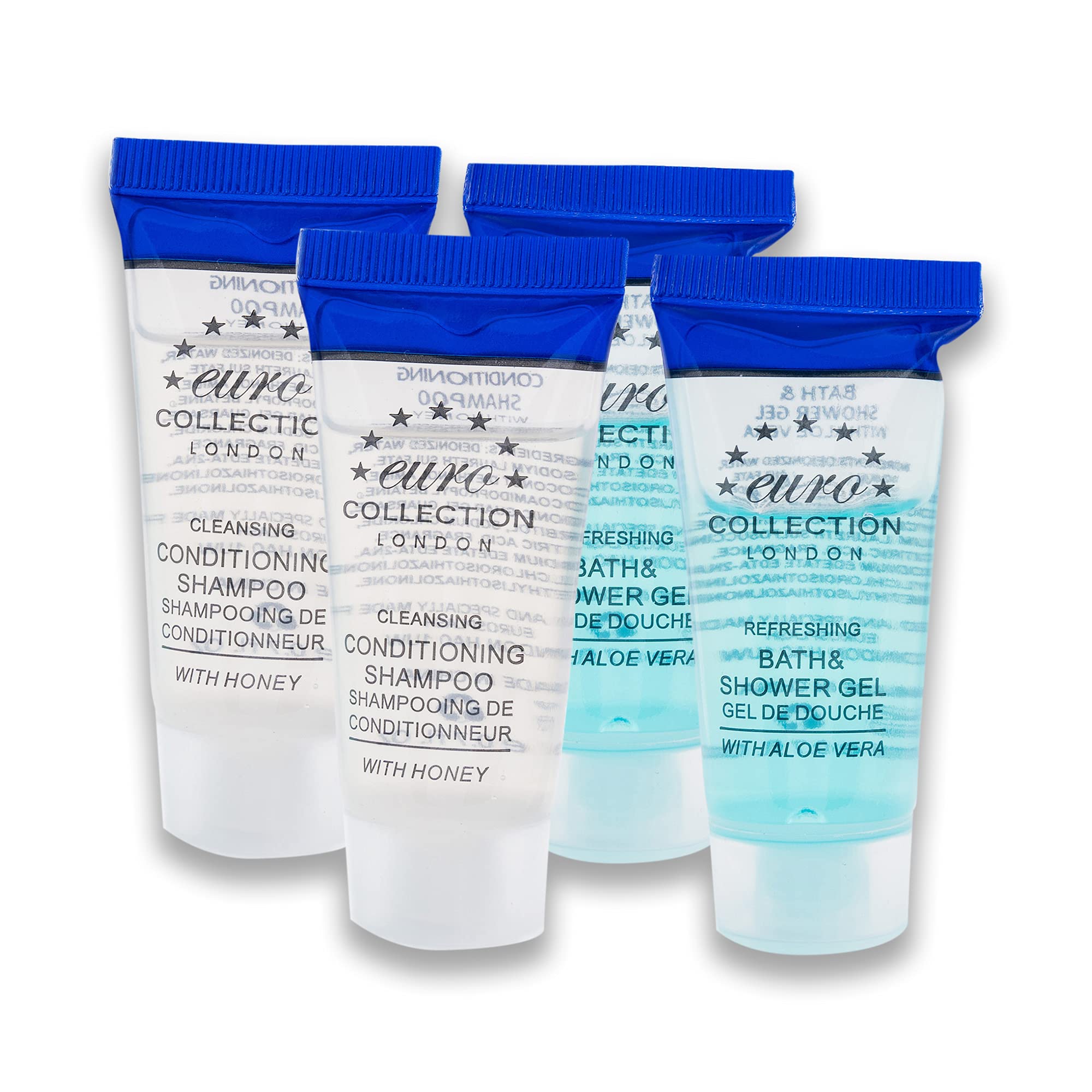 Anti-Dandruff Conditioning Shampoo & Body Wash - Gentle Formula for Sensitive Skin | 200ml Euro Tubes (Pack of 200) - Perfect for Hotels, B&Bs, Guest Houses & Home Use