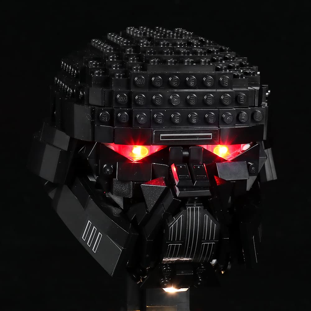 BrickBling LED Light Kit for Lego Dark Trooper 75343 Building Set - DIY Lighting Kit with Remote Control | Compatible with Lego Star Wars Dark Trooper Attack Set | Perfect Gift for Lego Lovers & Collectors | Enhance Your Lego Display for Nighttime Showcase & Room Decoration