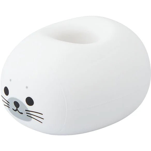 PuniLabo Nekorobi Cat Pen Holder - Cute Kawaii Desk Organizer for Office & School Supplies | Perfect for Writing, Drawing & Stationery Storage